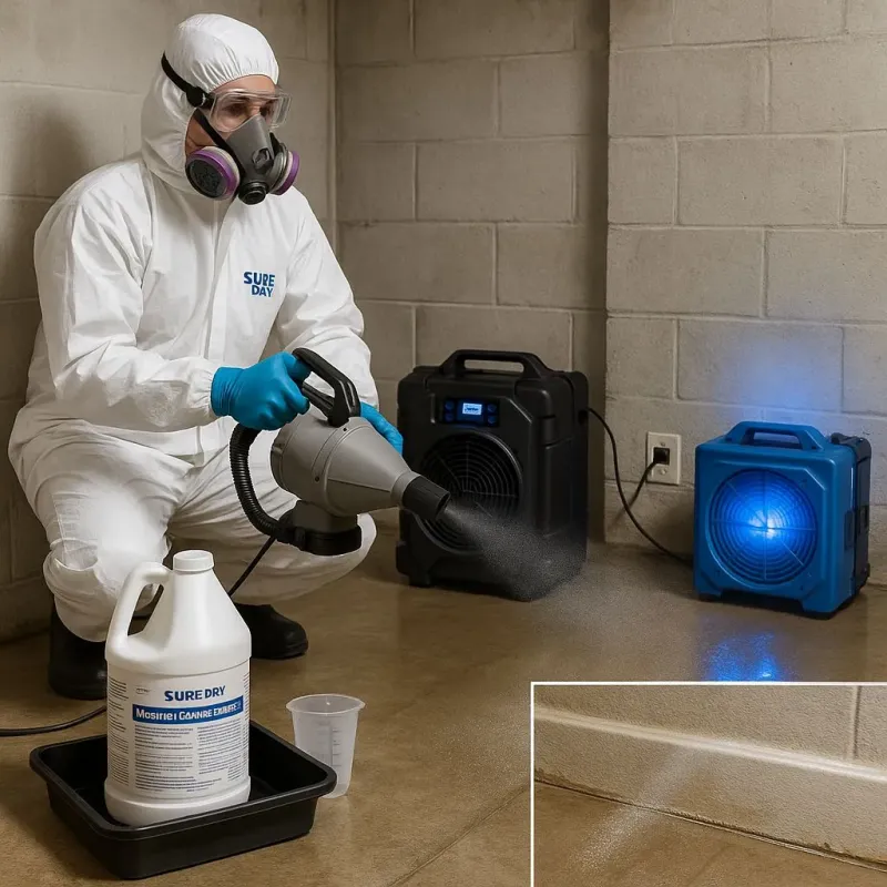 Sanitization and Odor Removal process in Long Hill, CT